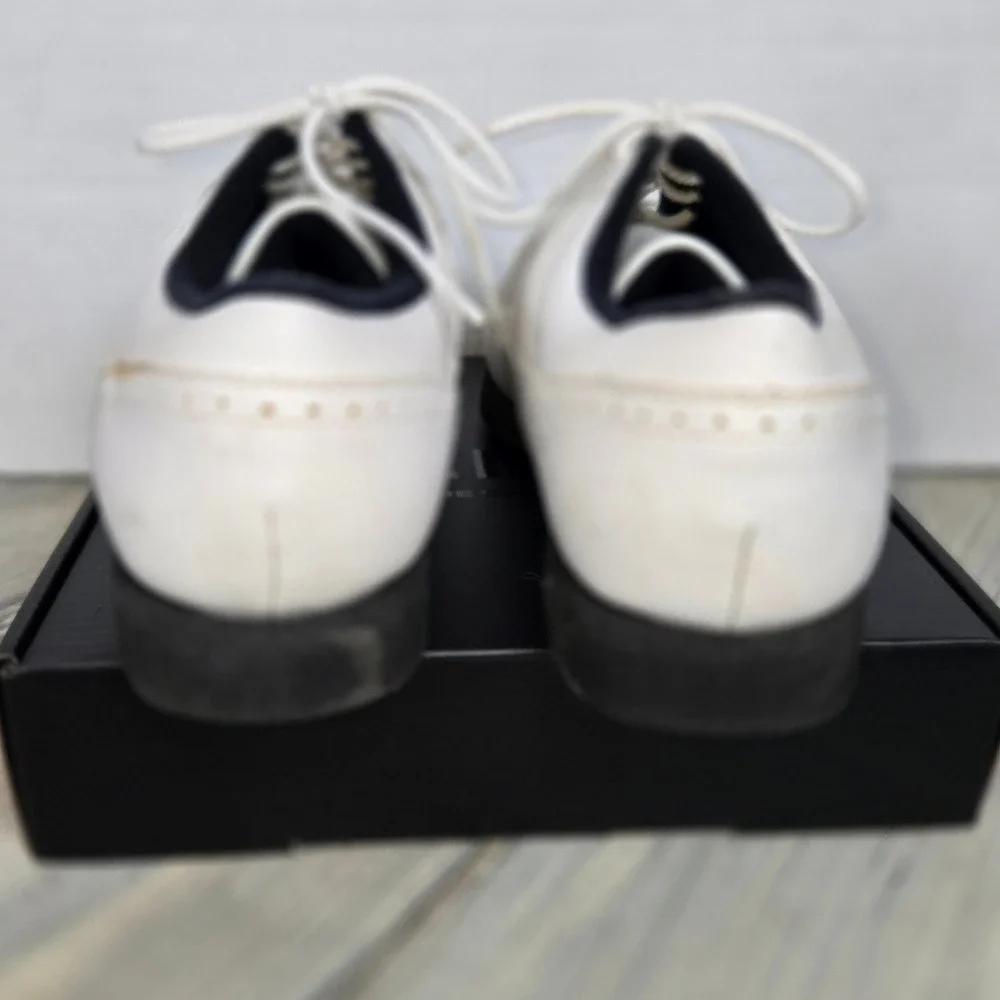 FootJoy‎ Womens White Leather Golf Shoes Size 6.5 M
